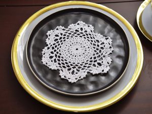 6"Round Crochet Doily