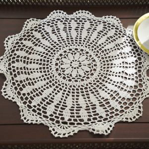 14" Round Crochet Placemats